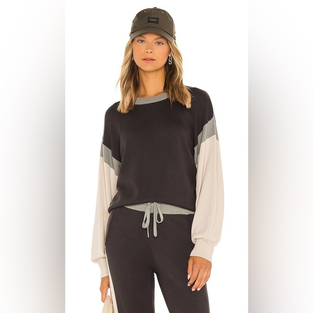 Monroe color block sweater